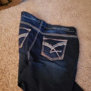Amethyst Jeans Size 18 Boot Cut